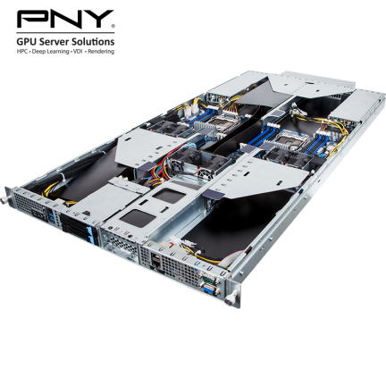 High Compute Density, Optimized Cooling, Up to 4 x Nvidia Tesla GPU